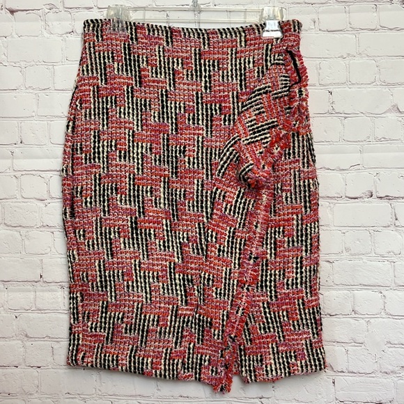 Eva Franco Tweed Pencil Skirt - Picture 2 of 14